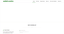 Desktop Screenshot of eublahexotics.com